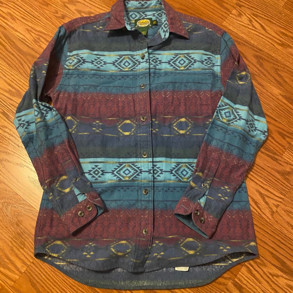 Cabela’s Flannel very cozy and thick fabric